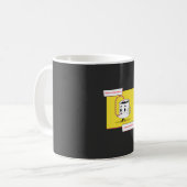 私だけ与えのコーヒで誰も傷つけない コーヒーマグカップ (正面左)