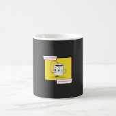 私だけ与えのコーヒで誰も傷つけない コーヒーマグカップ (中央)