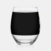 私だけ与えのマッシュポテト感謝祭 ステムなしワイングラス (右)