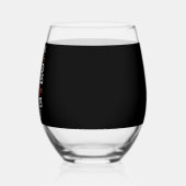 私だけ与えのマッシュポテト感謝祭 ステムなしワイングラス (左)