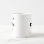 私だけ？気が散るのは ADHDを笑いに変えるマグカップ コーヒーマグカップ (中央)