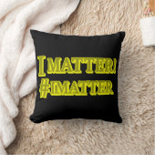 「私って大切な存在なんだ！」かわいいデザイン。いますぐ購入 クッション (ブランケット)