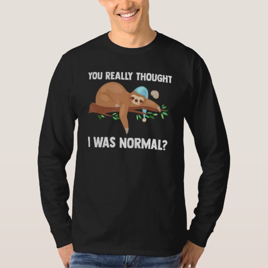 私って普通だと思ってたでしょ スローシーズ アニマル ラズ Tシャツ (正面)