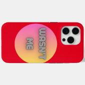 私ではない Case-Mate iPhoneケース (裏面 (横))