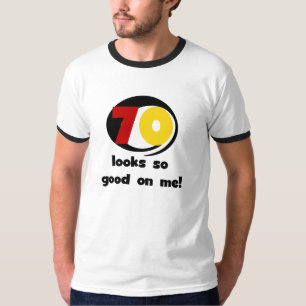 私でよい70の一見そうTシャツおよびギフト Tシャツ