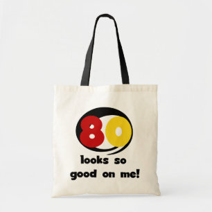私でよい80の一見そうTシャツおよびギフト トートバッグ
