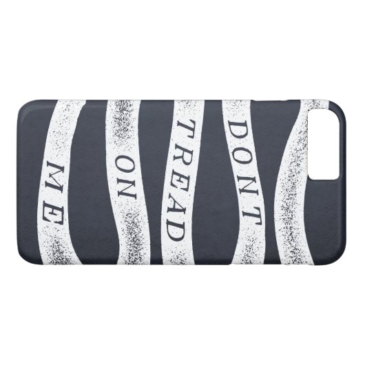 私でガズデンの旗のiPhoneの箱を踏まないで下さい Case-Mate iPhoneケース (裏面(横))