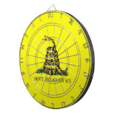 私でガズデンの旗を踏まないで下さい ダーツボード (正面右)
