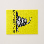 私でガズデンの旗シリーズを踏まないで下さい ジグソーパズル (横)