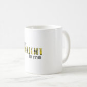 私でコーヒー・マグを喜ばせます コーヒーマグカップ (正面右)