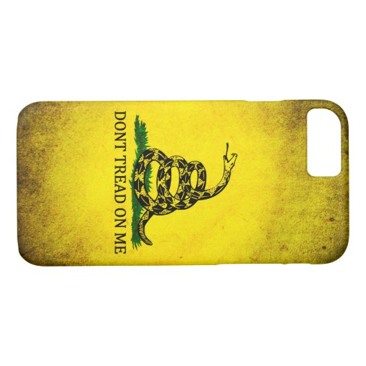 私で動揺してなガズデンの旗を-踏まないで下さい Case-Mate iPhoneケース (裏面(横))