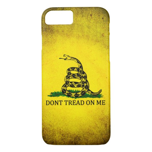 私で動揺してなガズデンの旗を-踏まないで下さい Case-Mate iPhoneケース (裏面)