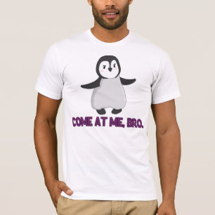 私で来られる、Broのペンギン Tシャツ