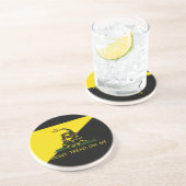 私で無政府主義者の旗を踏まないで下さい コースター (側面)