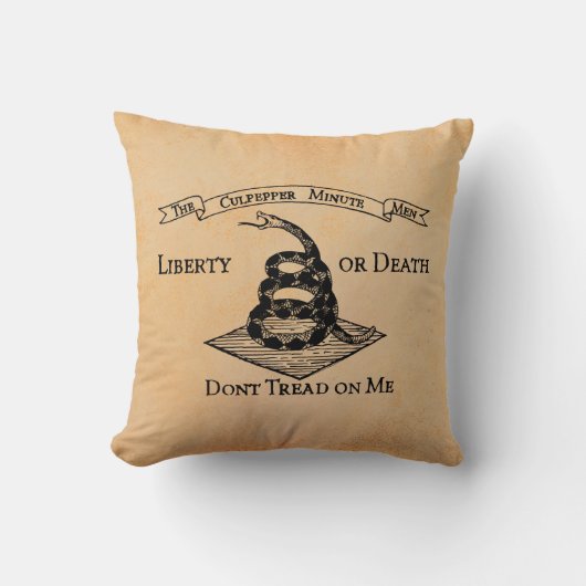 私で踏まないで下さい クッション (正面)