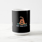 私で踏まないで下さい コーヒーマグカップ (中央)