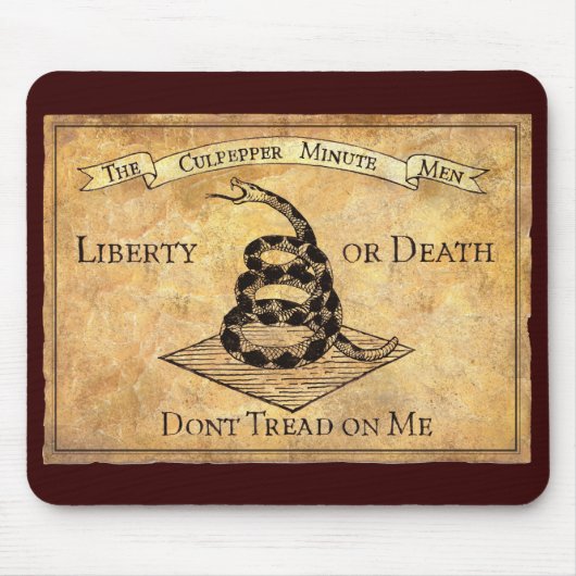 私で踏まないで下さい マウスパッド (正面)