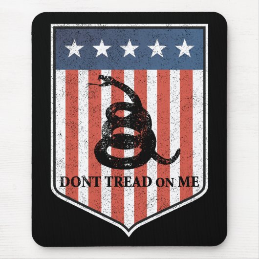 私で踏まないで下さい マウスパッド (正面)