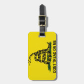 私で踏まないで下さい ラゲッジタグ (正面縦)