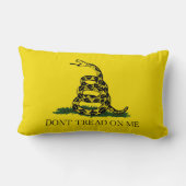 私で踏まないで下さい ランバークッション (裏面)