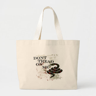 私で踏まないで下さい ラージトートバッグ