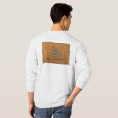 私で踏まないで下さい Tシャツ (裏面フル)