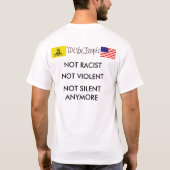 私で踏まないで下さい Tシャツ (裏面)
