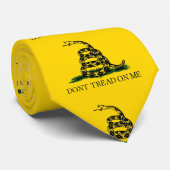 私で-ガズデンの旗を踏まないで下さい ネクタイ (ロール)