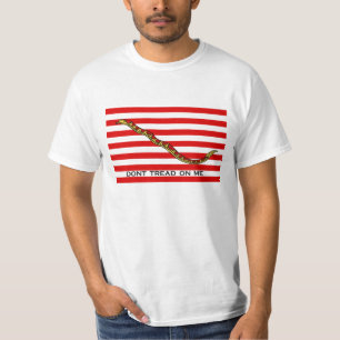 「私で」海軍ジャッキを踏まないで下さい Tシャツ