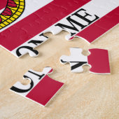 私で-海軍ジャックの旗を踏まないで下さい ジグソーパズル (側面)