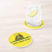 "私で" - Gadstenの旗か政治踏まないで下さい コースター (側面)