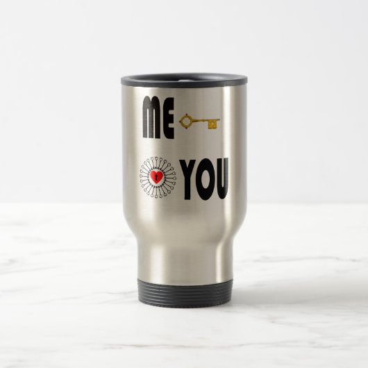 私とあなた。 トラベルマグ (中央)