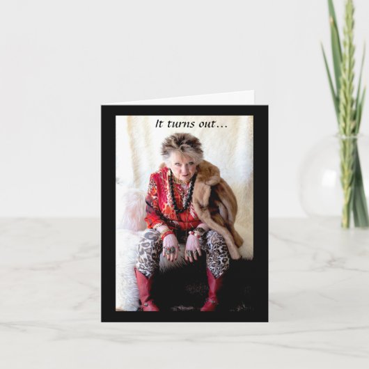 私とおもしろいアイスクリームカード1点 カード (正面)