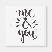 私とお前 マグネット (正面)