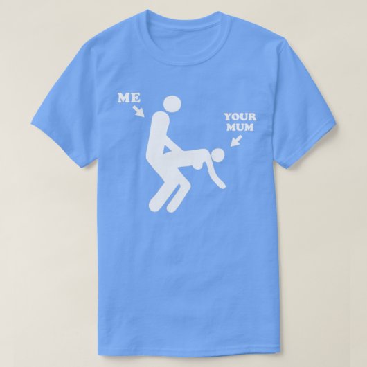 私とお母さん Tシャツ (デザイン正面)