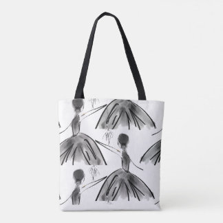 私とのダンスバレリーナのトートバック トートバッグ