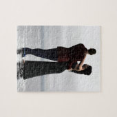 "私とのダンス"踊りのカップル ジグソーパズル (横)