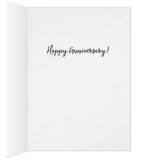 私との成長する古い彼のための記念日カード (内側 (右))