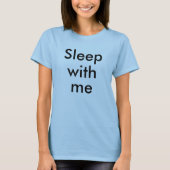 私との睡眠 Tシャツ (正面)