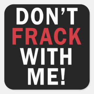 私とのFrackは! -正方形のステッカー(6/sheet) スクエアシール