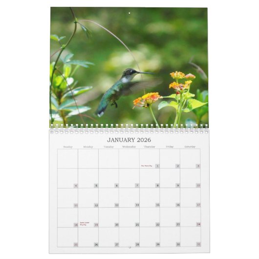 私とのHumm! カレンダー (1月 2026)