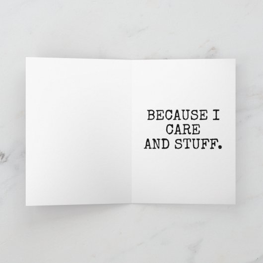 私とカスタム物が作った気にのカードおもしろい カード (内部)