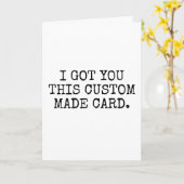 私とカスタム物が作った気にのカードおもしろい カード (黄色い花)