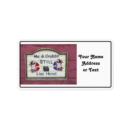 私とクラビー ラベル (正面)