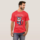私とコーヒーの静かなひととき ファミリー Tシャツ (正面フル)