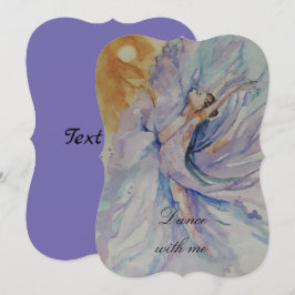 私とダンスBallerina 招待状