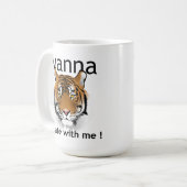 /私とデートしたい コーヒーマグカップ (正面左)