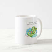 私とドラゴンの予定は決まった コーヒーマグカップ (正面右)
