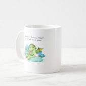 私とドラゴンの予定は決まった コーヒーマグカップ (正面左)