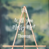 私とパーソナライズされた結婚して アクリルサイン (ニュートラル)